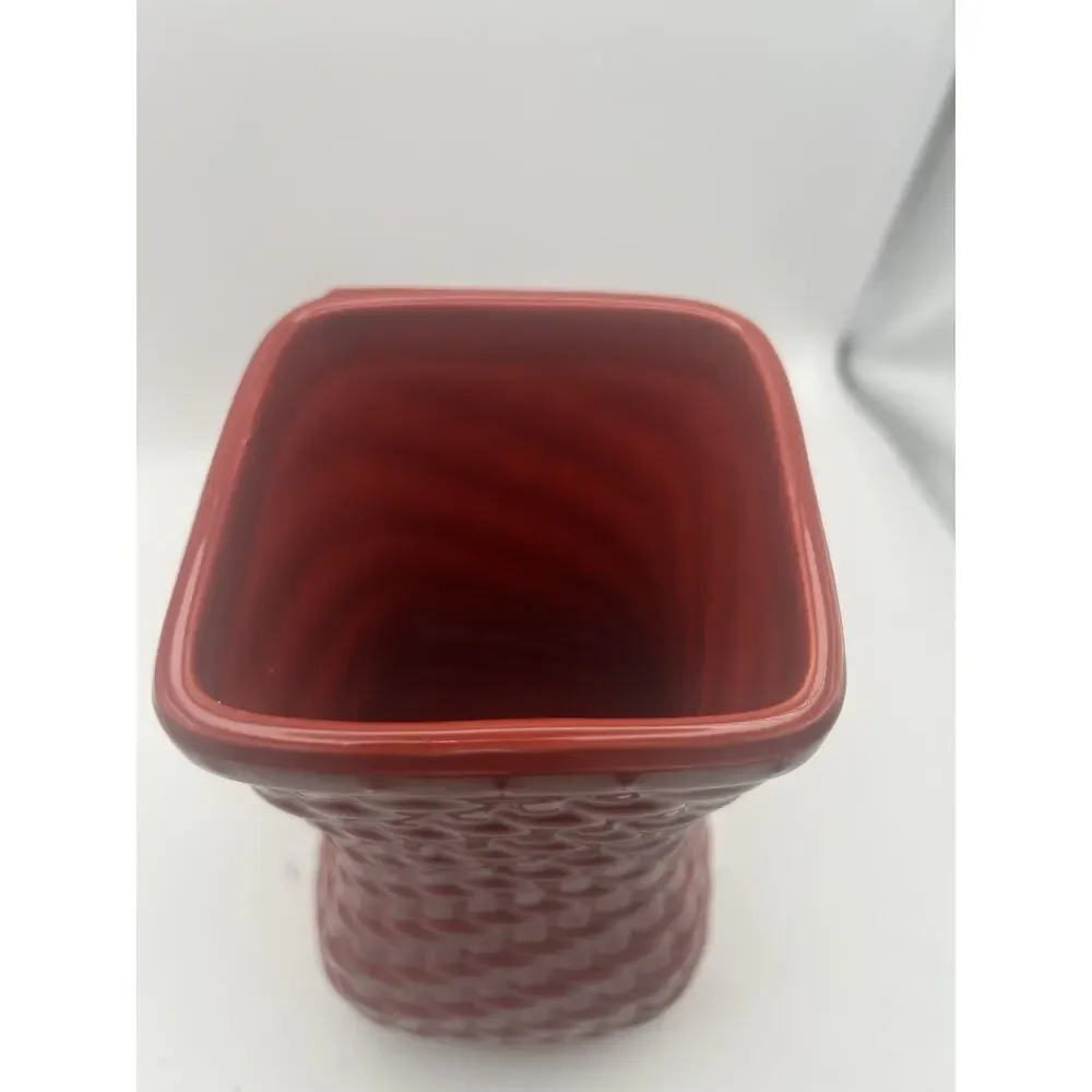 Longaburger Woven Reflections. Ceramic And Discontinued. Vase